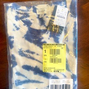 Womwn's XS jcrew tye dye sweatshirt